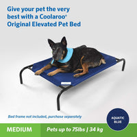 Original Pet Bed Replacement Cover - Aquatic Blue / Medium / Medium - image 4