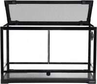 REPTI ZOO Tempered Glass Reptile Terrarium 30 Gallon
