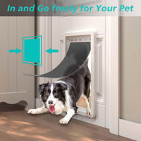 2-Pack Large Dog Door Replacement Flaps with Screws – Essentials for Dogs - 2-flap / Large - image 4