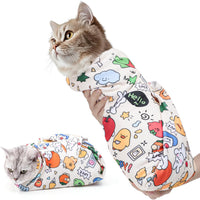27.6 in Self-Adhesive Cat Grooming Wrap for Nail Clipping – Essentials for Cats - White / 31.5 inch