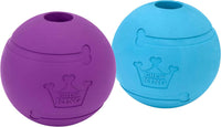 Chew King Fetch Balls Extremely Durable Natural Rubber Toy 2.5 inch - Fetch Balls - 2-Pack (4" Balls)