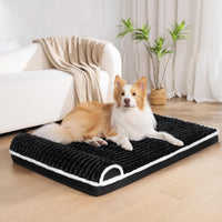 Orthopedic Large Dog Bed Pillow Pet Sofa Bed 36''X24'' Grey – Essentials for Dogs - Black / 42"L x 28"W x 3.5"Th - image 2