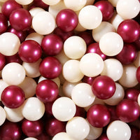 GUESVOT ball pit balls, 100 crush proof plastic balls with reusable storage bag - view 6