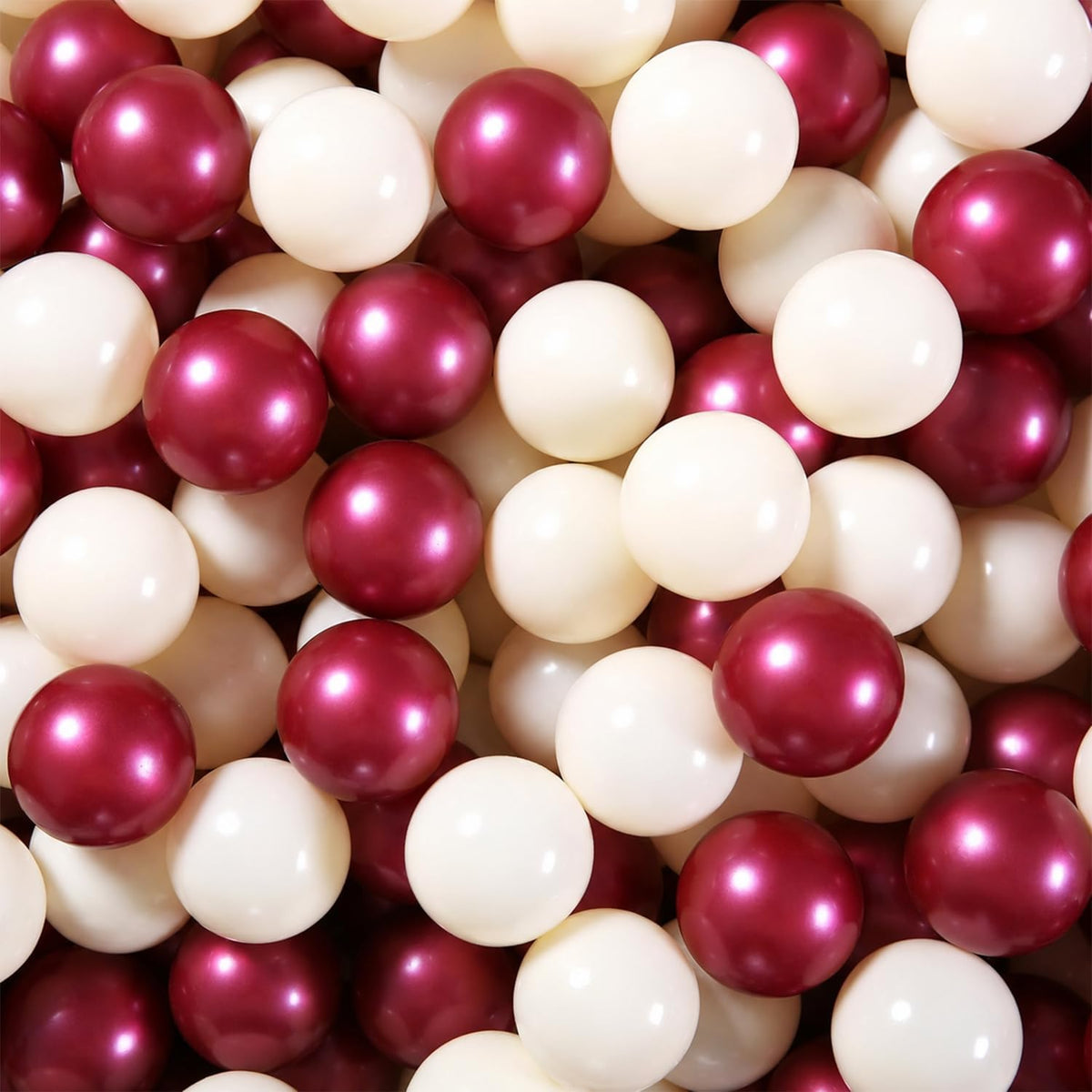 GUESVOT ball pit balls, 100 crush proof plastic balls with reusable storage bag - view 6