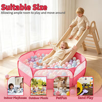 TRENDPLAY foldable pop up ball pit play tent for toddlers with storage bag - view 25