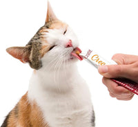 Catit Creamy Lickable Cat Treat – Hydrating and Healthy Treat for Cats of All Ages - Chicken & Shrimp, 5-Pack