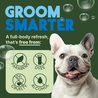 TropiClean Dog Perfume, Long Lasting Lime & Coconut Cologne, Deodorizing Spray for Smelly Dogs, After Bath Detangling Spray with Vitamin E, Safe for Cats, 8oz.