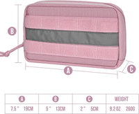 OneTigris Service Dog Vest Harness Saddle Bag Backpack Pouch – Essentials for Dogs - Pink - image 3