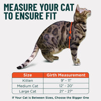 Houdini Escape Proof Cat Harness and Leash – Essentials for Cats - Black / XL - image 2