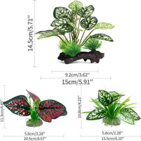 Moonorange Reptile Artificial Plants - M Set-b - image 2