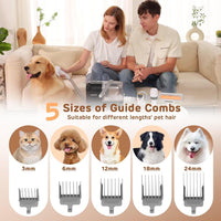 HEAPETS Dog Grooming Vacuum Kit - Black - image 3