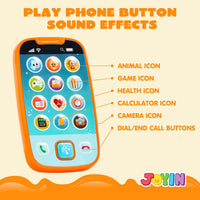 JOYIN Kids Learning Phone and Remote Toy - White Phone and Remote Toy with Horse - image 4
