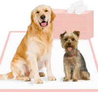Puppy Pads XL 100 Count, Dog Pee Pads Extra Large - 30"×36" - 40 Count (Pink)