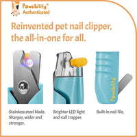 Reinvented Pet Nail Clippers for Your Pal - Small&Medium / Aqua - image 2
