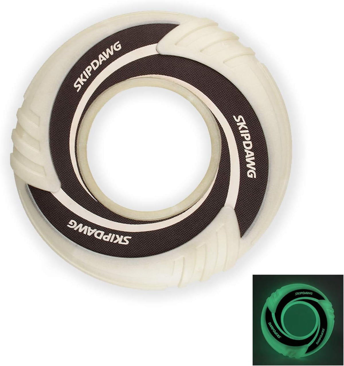 SKIPDAWG Interactive Tug Toy - Glow White