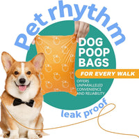 Cherry Blossom Scented Dog Poop Bags, 42 Rolls 630 counts - orange / 120 Count (Pack of 1) - image 3