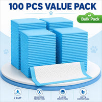 Gimars extra large leak-proof puppy pads, 28 x 34 inches, 100 count - view 2