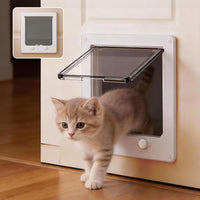 LIBBEPET Cat Door Interior Door - M - Inner Size: 5.7"W x 6.1"H