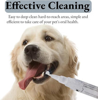 Pet Teeth Cleaning Pen, Pet Teeth Repairing Kit, Cat/Dog Teeth Brightening Pen for Cat/Dog Dental Care Fresh Breath