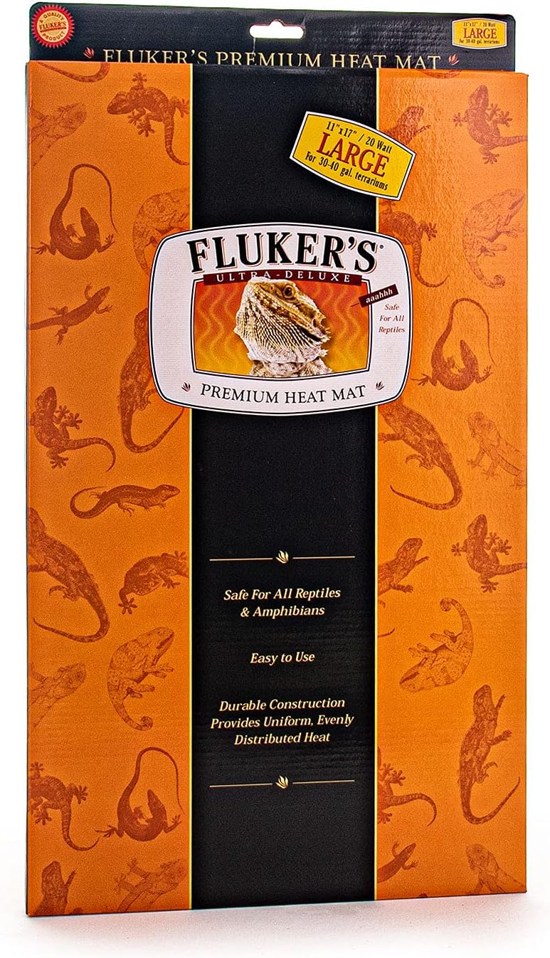 Fluker's Premium Heat Mat for All Reptiles and Amphibians - Large (17x11-Inch, 20-Watts) - image 2
