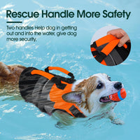 Kuoser Dog Life Jacket with Rescue Handle - X-small (Chest Girth:12.9-18.1'') / Orange - image 3