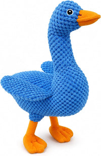 Soft Plush Giraffe Dog Toy for Small & Medium Dogs and Puppies – Essentials for Dogs - Duck