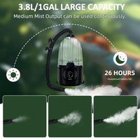 Coospider Reptile Fogger Humidifier - 3.8L/1GAL-Dual-UP - image 3