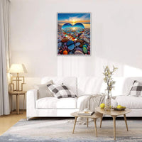 Jigsaw Puzzles for Adults 1000 Pieces, Love Pebbles Beach Puzzle - image 2