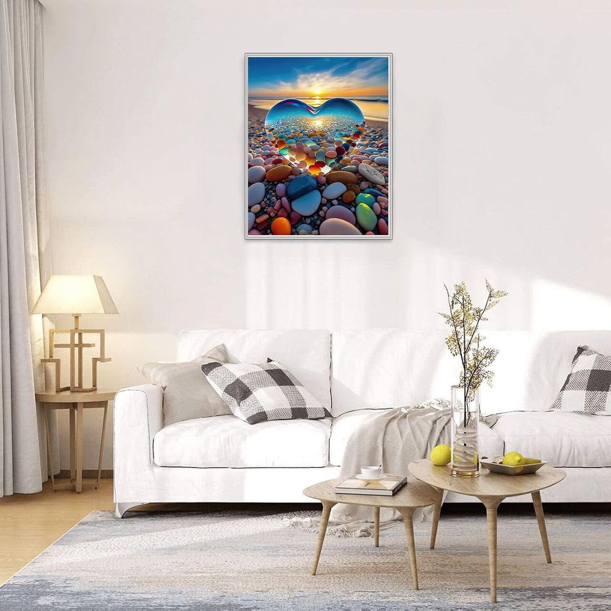 Jigsaw Puzzles for Adults 1000 Pieces, Love Pebbles Beach Puzzle - image 2