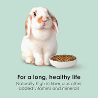 Kaytee Timothy Complete Rabbit Food, Made with Timothy Hay, High in Fiber, Supports Dental Health and Digestion, 9.5 pounds
