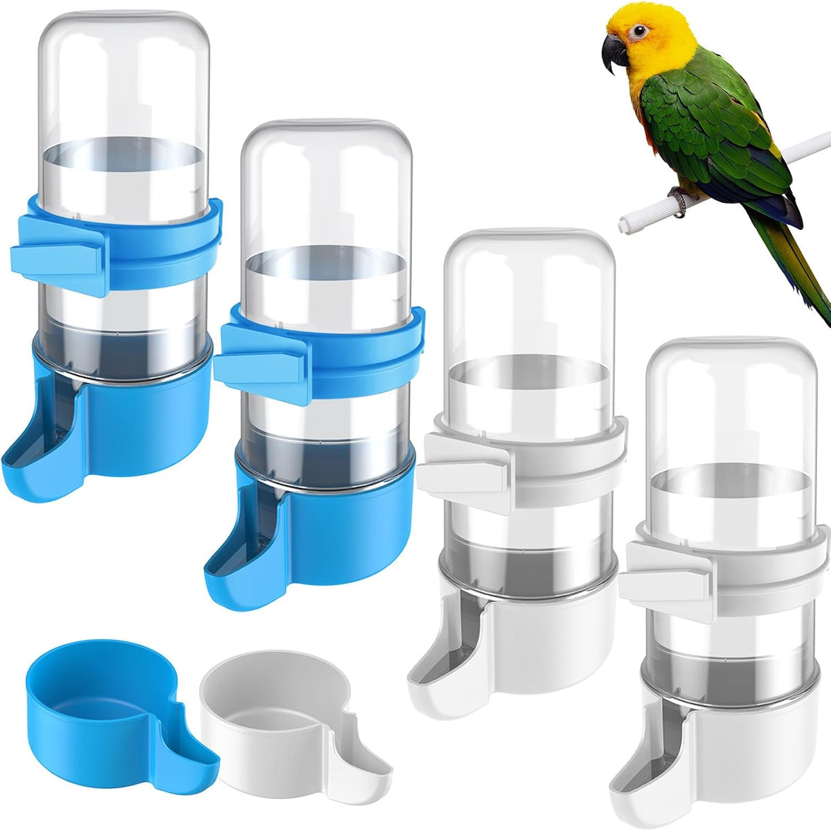 Pawfly 4 Pcs Bird Water Dispenser - 4PCS