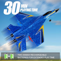 Crohorizon foam RC airplane for beginners with six-axis gyro and lights - view 9