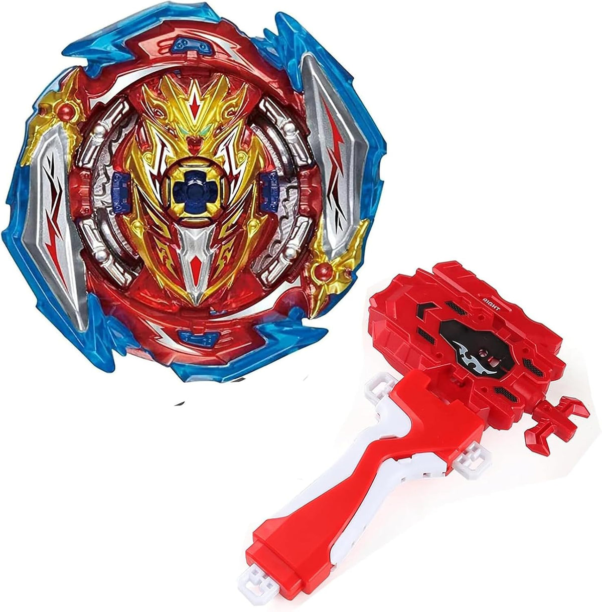 Mlywd Burst SuperKing B-167 battling top with two-way launcher and grip - view 5