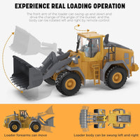 KIDMARKT Remote Control Excavator Toy for Boys - Wheel Loader - image 4