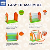 TOY Life Bug Catcher for Kids, Bug Catching Kit Kids Explorer Kit with Butterfly Net, Catching Tool, Tweezers, Magnifying Glass, Binoculars, Insect Catcher, Educational Outdoor Toys Kid Adventure Set