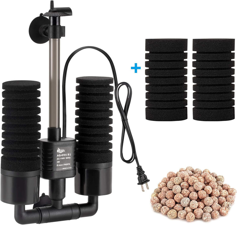 AQQA Aquarium Sponge Water Filter - Small