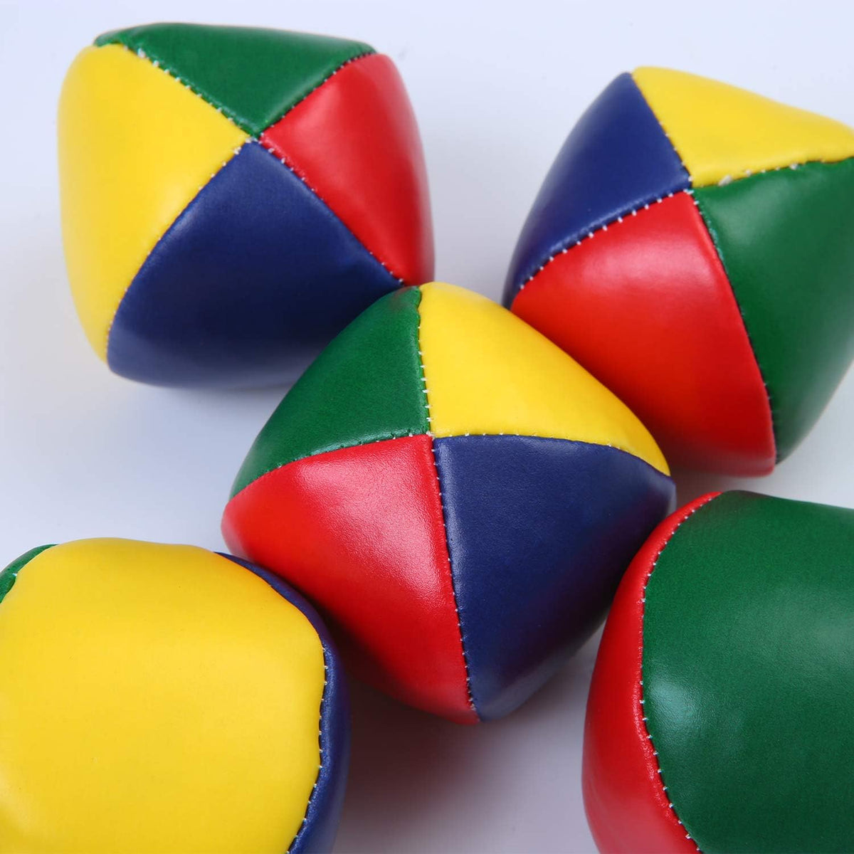 URATOT 10 Pack Juggling Balls Beginners Juggling Balls Durable - image 3