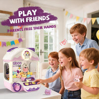 Vanvimen kids claw machine with dinosaur theme, joysticks and mini prizes inside - view 7