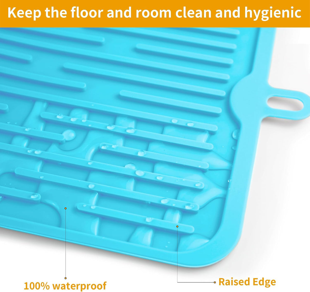 Pet Placemat for Dog and Cat - Blue - image 4