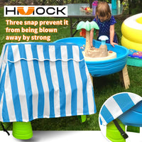 Kids Water Table Cover Fit Rain Showers Splash Pond Water Table - Azure - image 4