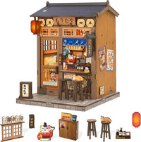 Fsolis Book Nook Kit Booknook Bookshop - Morita-ya Ramen