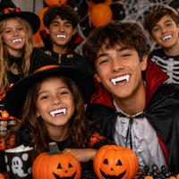 The Dreidel Company 24 pack white Halloween vampire fangs teeth - view 5
