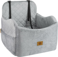 Dog Car Seats for Small Dogs Up to 35 lbs - Grey