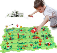 Plastic Floor Puzzles for Kids Ages 3-5 - Forest