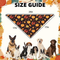 PUPTECK Dog Cooling Bandanas 4pcs Outfit - Yellow/Green/Black/White / Large (24"x17"x17") - image 2