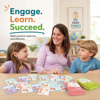 Alened addition and subtraction flash cards with rings and dry-erase markers - view 19