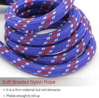 Dog Rope Leash, Dog Training Leash for 10-80 lb - Blue - image 2