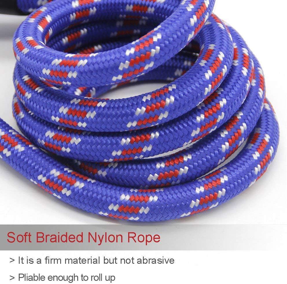Dog Rope Leash, Dog Training Leash for 10-80 lb - Blue - image 2