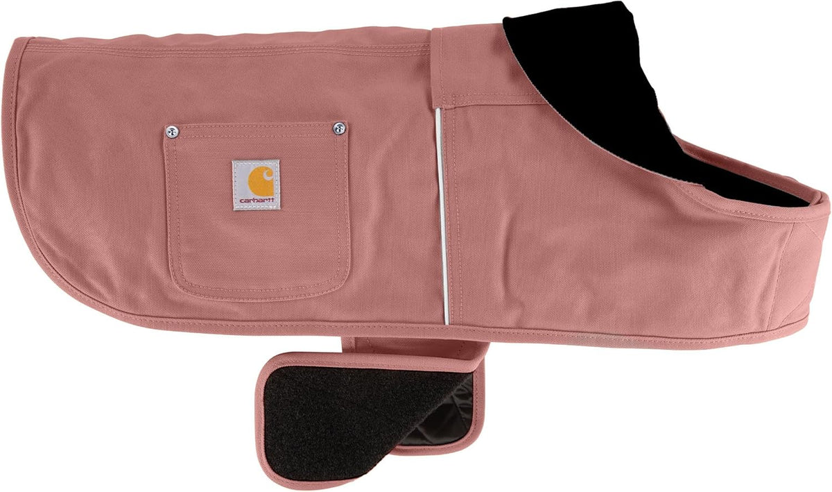 Carhartt Firm Duck Dog Chore Coat - Rose Tint (Reflective Piping) / Small