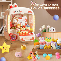 Vanvimen kids claw machine with dinosaur theme, joysticks and mini prizes inside - view 6